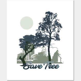 Save Tree Posters and Art